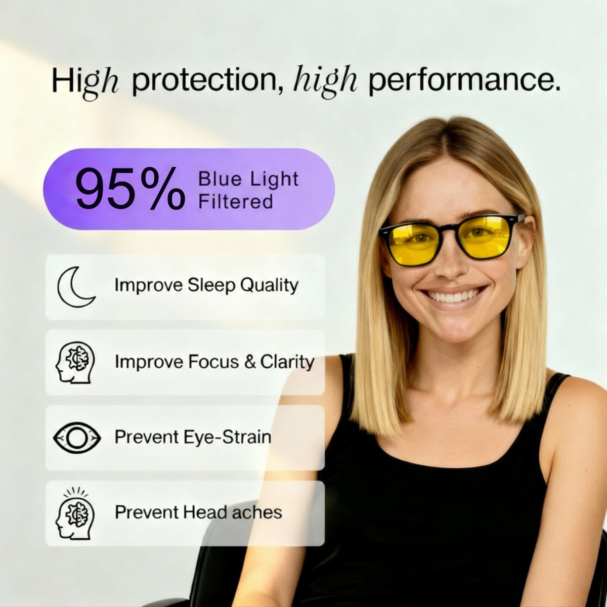 Axel Blue-Filter Day Glasses