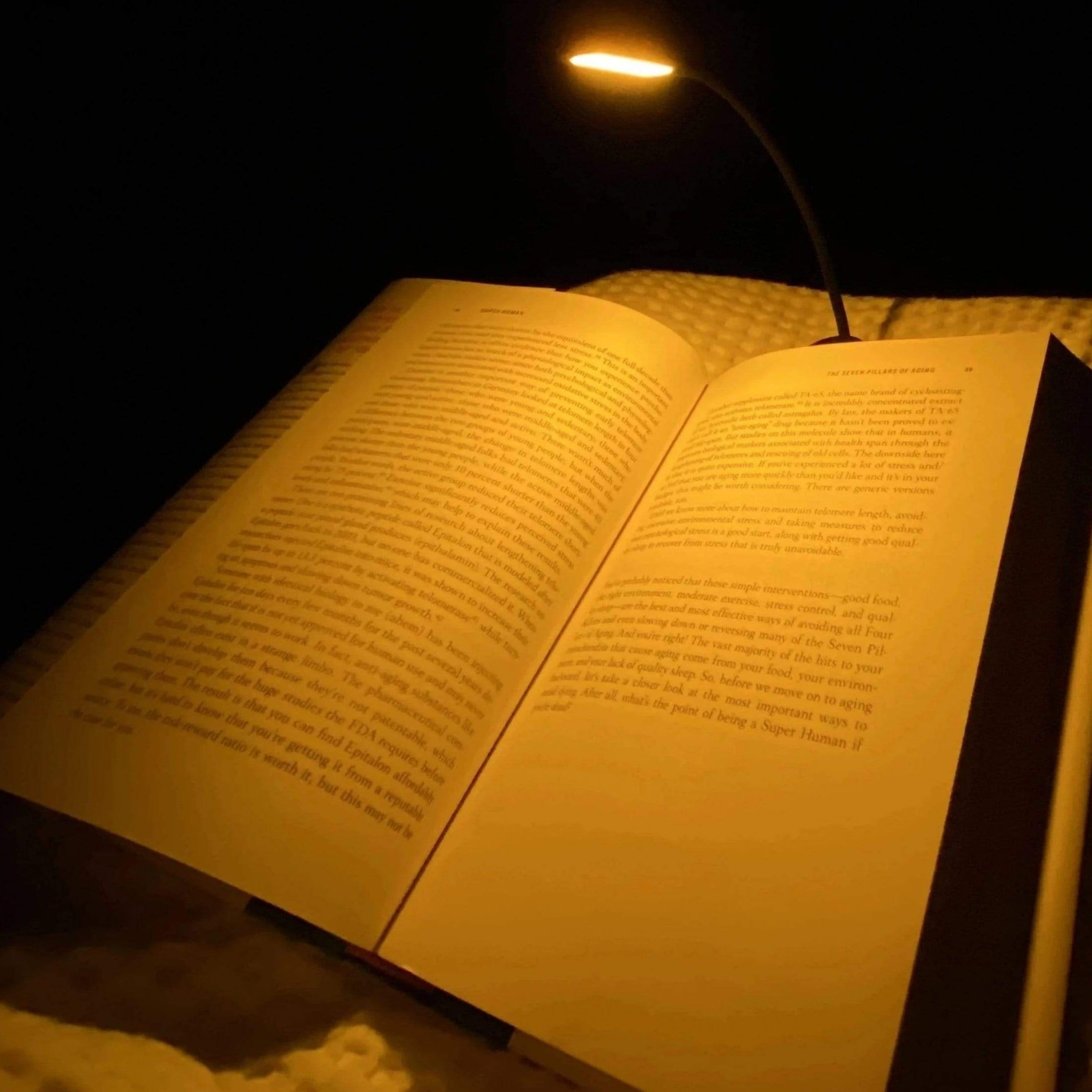 Lumen Yellow Book Light